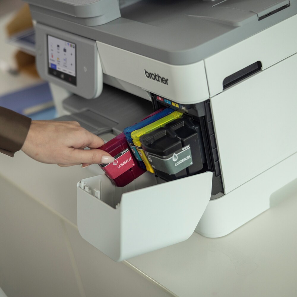 Multifunctional inkjet color BROTHER MFC-J5115DW CISS, A4, USB, Wi-Fi, Retea, Fax