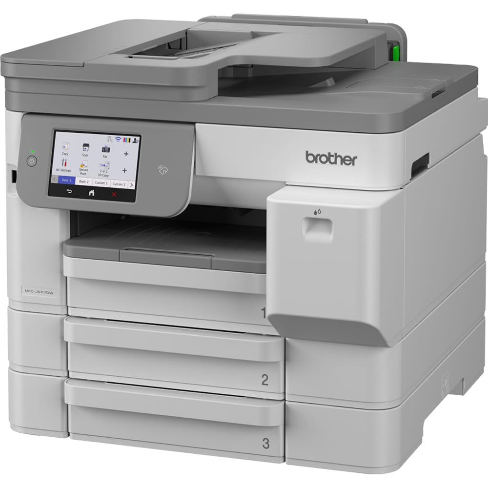 Multifunctional inkjet color BROTHER MFC-J5117DW CISS, A4, USB, Wi-Fi, Retea, Fax