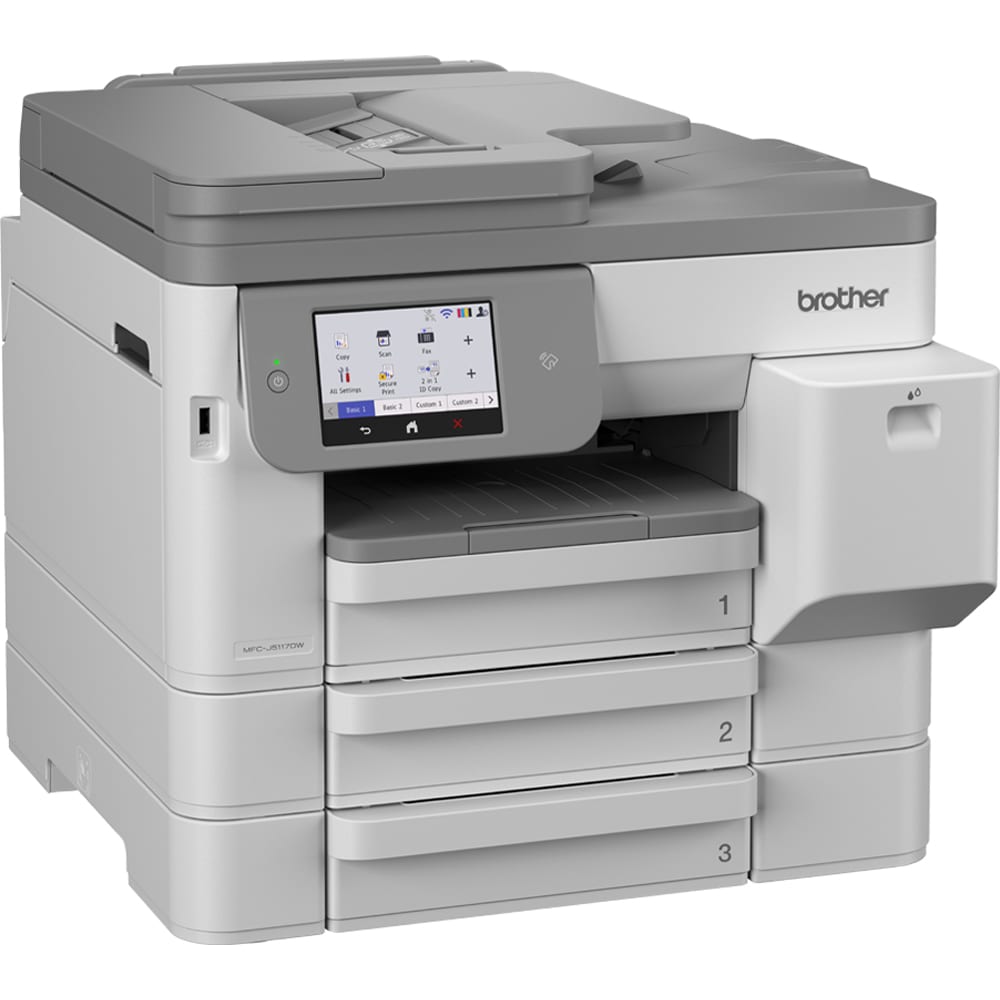 Multifunctional inkjet color BROTHER MFC-J5117DW CISS, A4, USB, Wi-Fi, Retea, Fax
