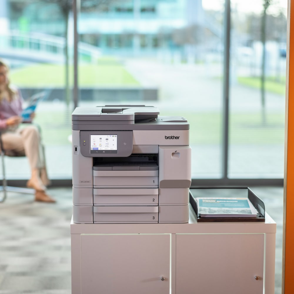 Multifunctional inkjet color BROTHER MFC-J5117DW CISS, A4, USB, Wi-Fi, Retea, Fax
