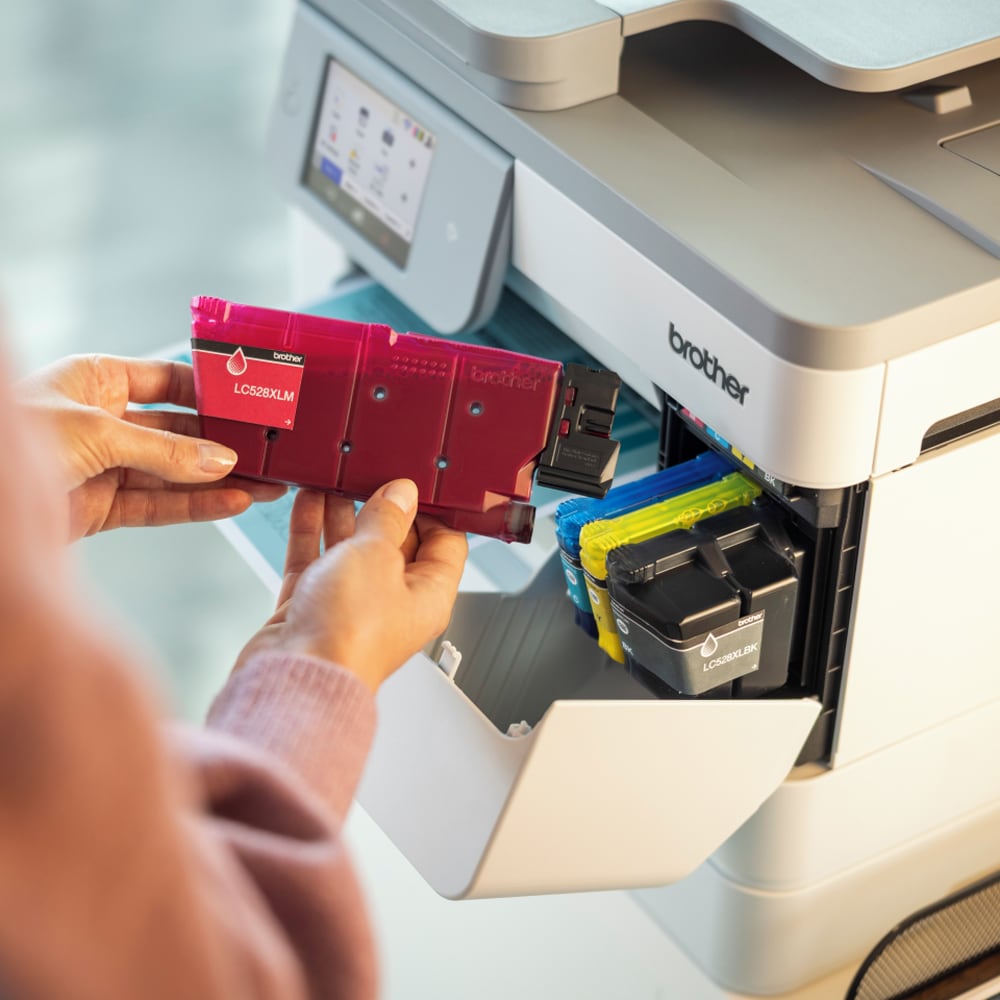 Multifunctional inkjet color BROTHER MFC-J5117DW CISS, A4, USB, Wi-Fi, Retea, Fax
