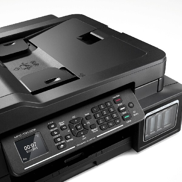 Multifunctional inkjet BROTHER MFC-T910DW CISS, A4, USB, Wi-Fi, Fax