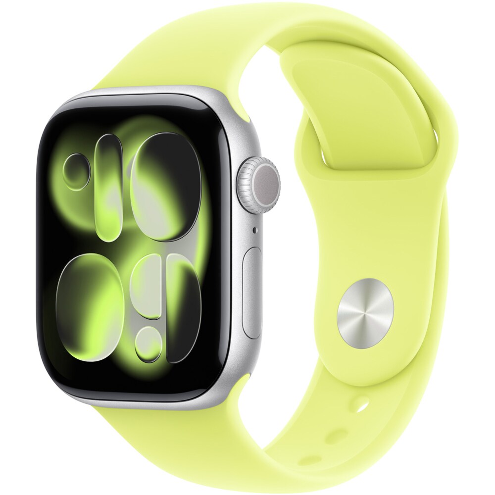 Bratara pentru APPLE Watch 42mm Neon Yellow Sport Band - M/L, MFGD4ZM/A