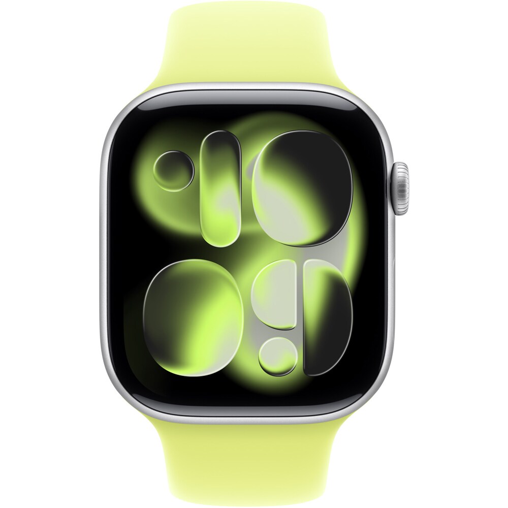 Bratara pentru APPLE Watch 46mm Neon Yellow Sport Band - M/L, MFGW4ZM/A