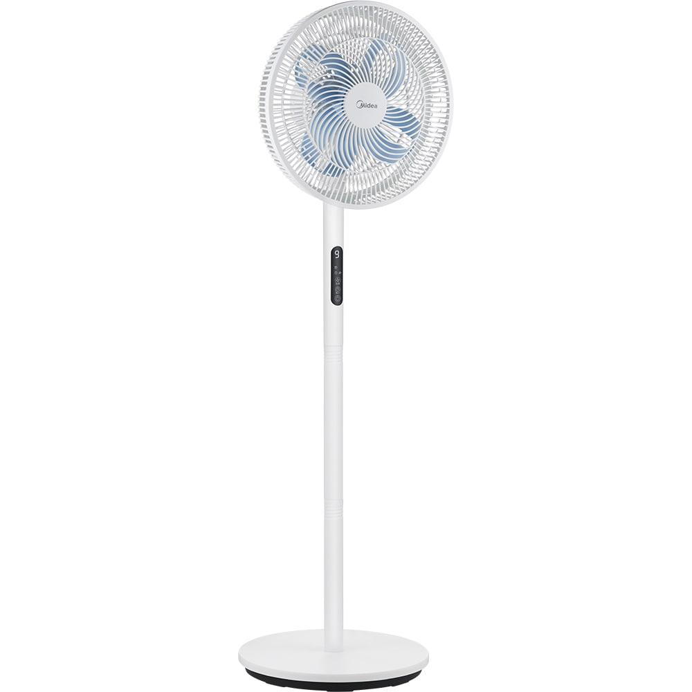 Ventilator cu picior MIDEA MFS352RDDW, 10 trepte de viteza, 30W, alb