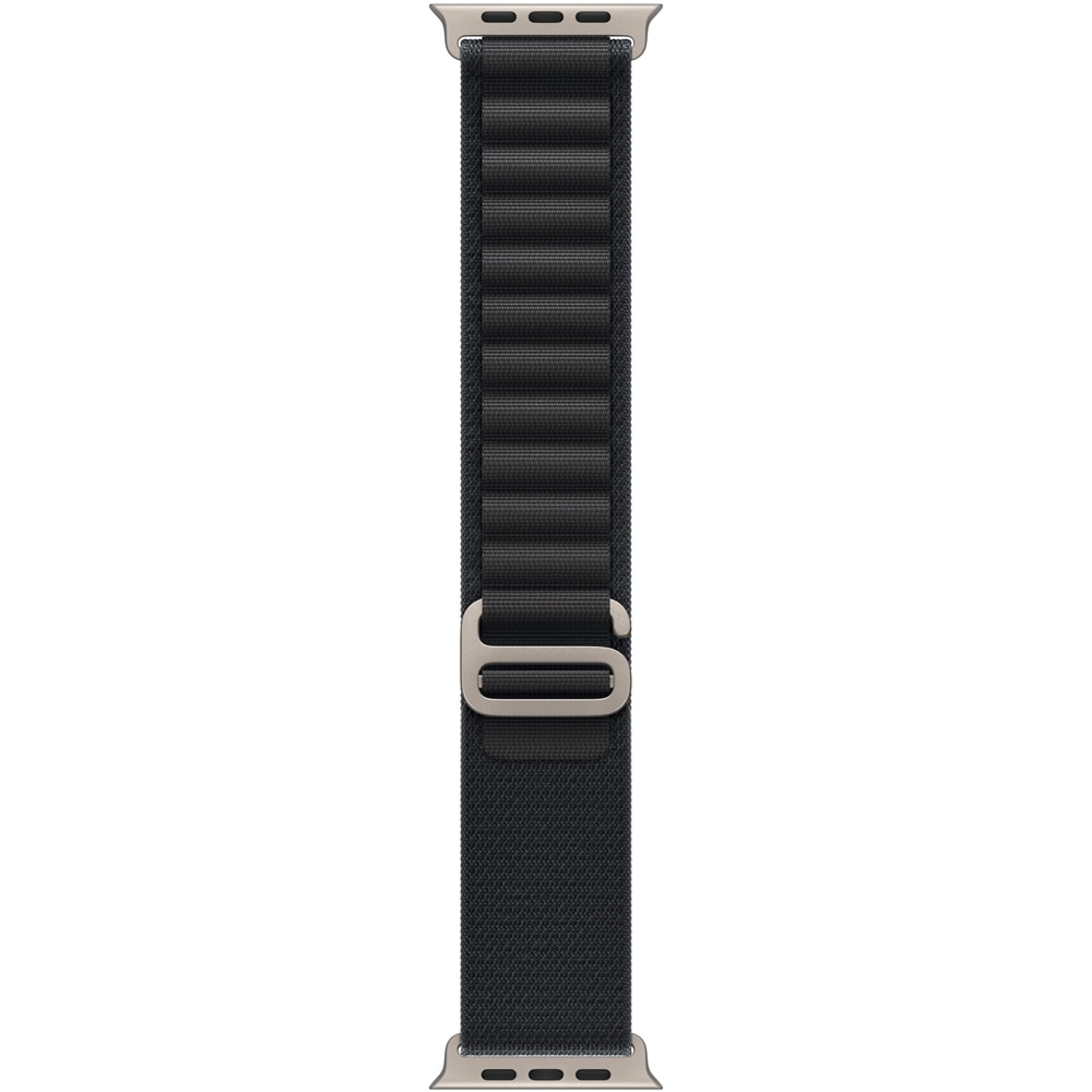 Bratara pentru APPLE Watch 49mm Black Alpine Loop - Large - Natural Titanium Finish, MFTG4ZM/A