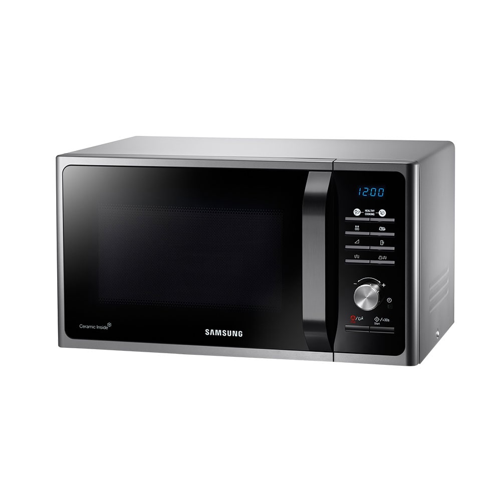 Cuptor microunde cu grill SAMSUNG MG23F301TAS, 23l, 800W, argintiu