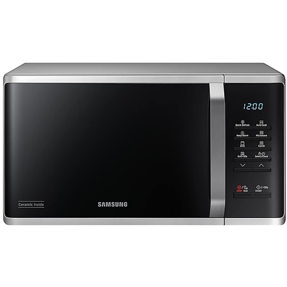 Cuptor microunde cu grill SAMSUNG MG23K3523AS/E2, 23 l, 800W, argintiu