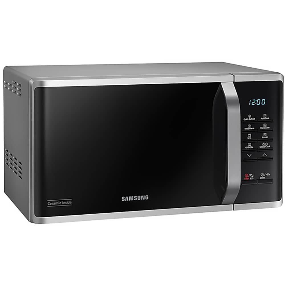 Cuptor microunde cu grill SAMSUNG MG23K3523AS/E2, 23 l, 800W, argintiu