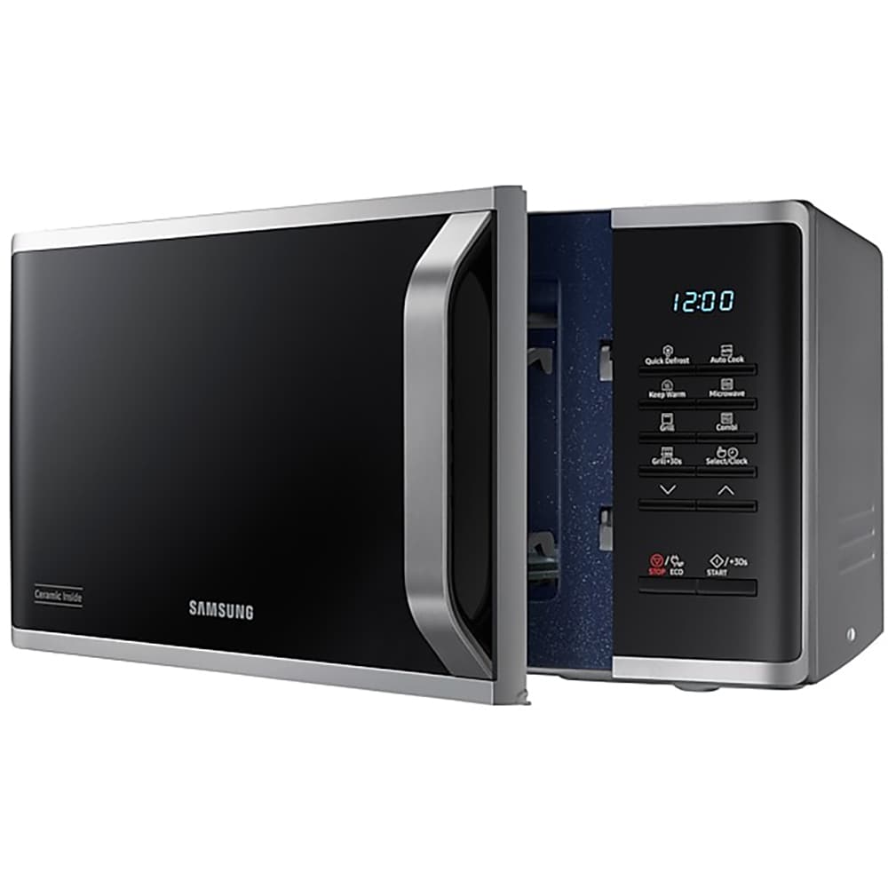 Cuptor microunde cu grill SAMSUNG MG23K3523AS/E2, 23 l, 800W, argintiu