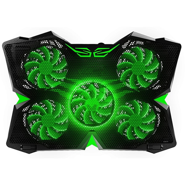 Cooler laptop gaming MYRIA X11, iluminare, 17", negru