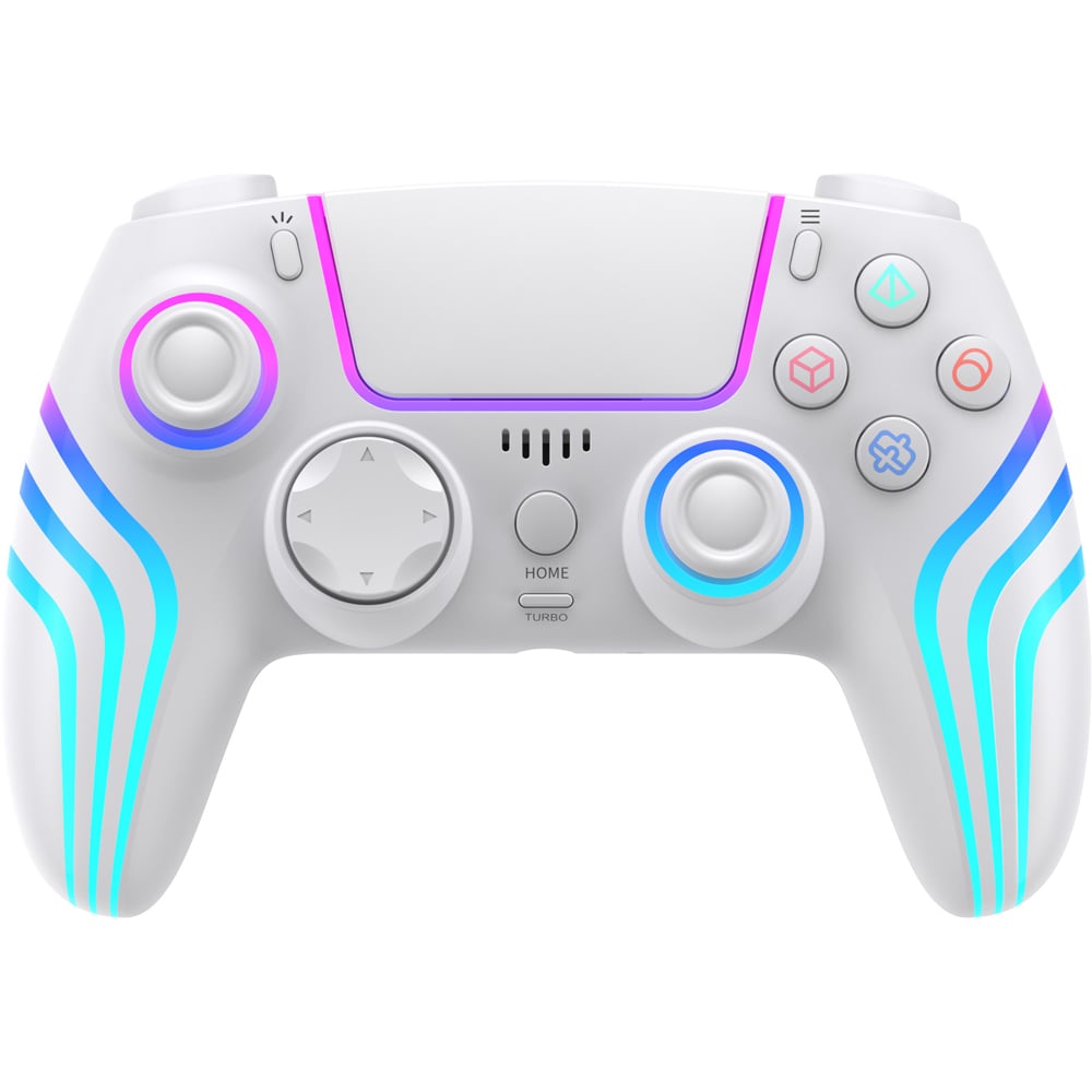 Gamepad Wireless MYRIA MG7434, PC, PS4, alb