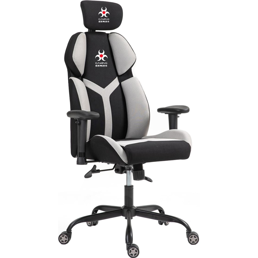 Scaun gaming MYRIA MG7435, negru-gri