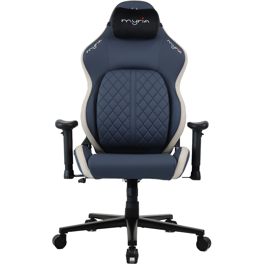Scaun gaming MYRIA MG7444, albastru-bej