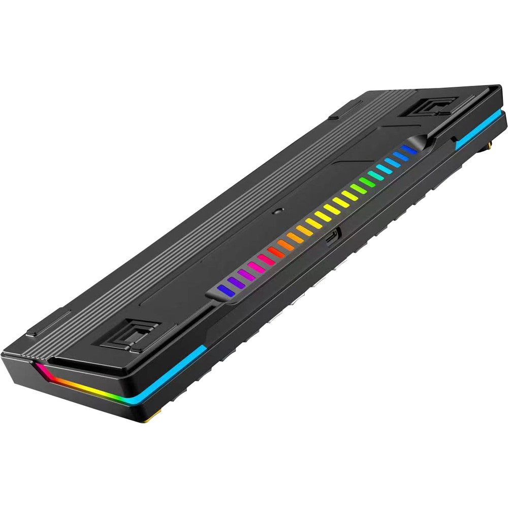 Tastatura Gaming Wireless mecanica MYRIA MG7530, Bluetooth, USB, Layout US, negru
