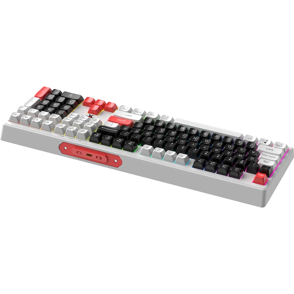 Tastatura Gaming Wireless MYRIA MY7533, USB, Layout US, multicolor
