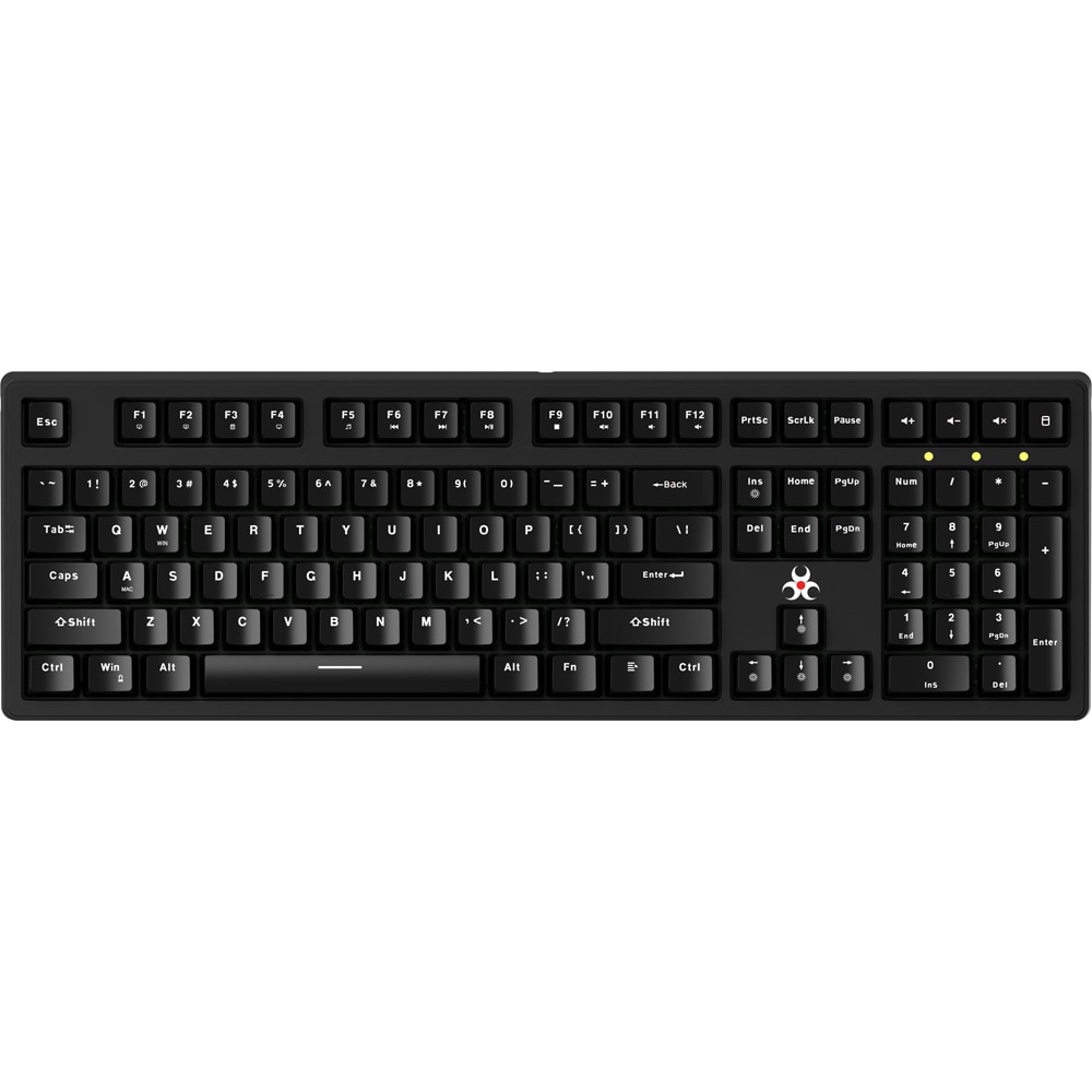 Tastatura Gaming mecanica MYRIA MY7534, USB, Layout US, negru