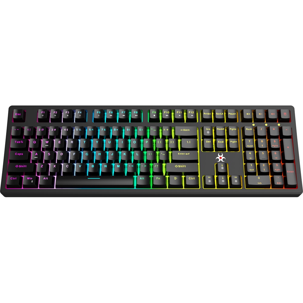 Tastatura Gaming mecanica MYRIA MY7534, USB, Layout US, negru