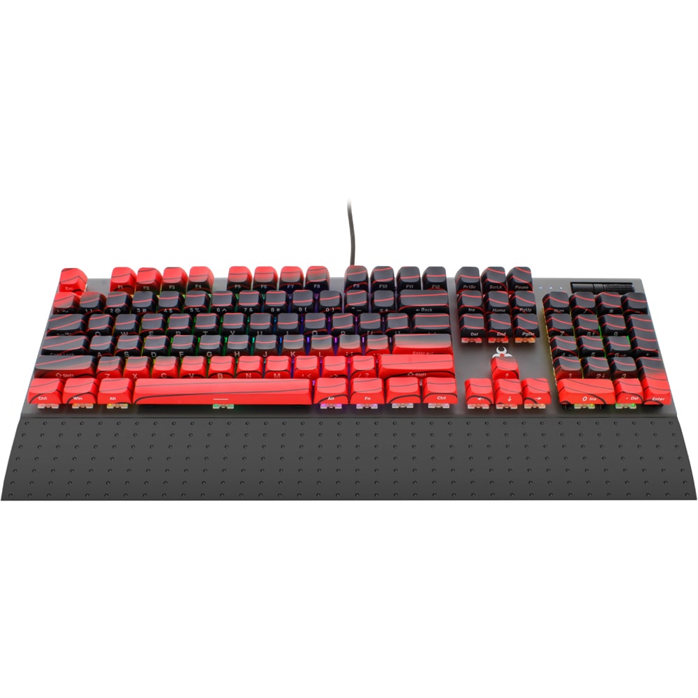 Tastatura Gaming mecanica MYRIA MG7540, USB, Layout US, negru-rosu