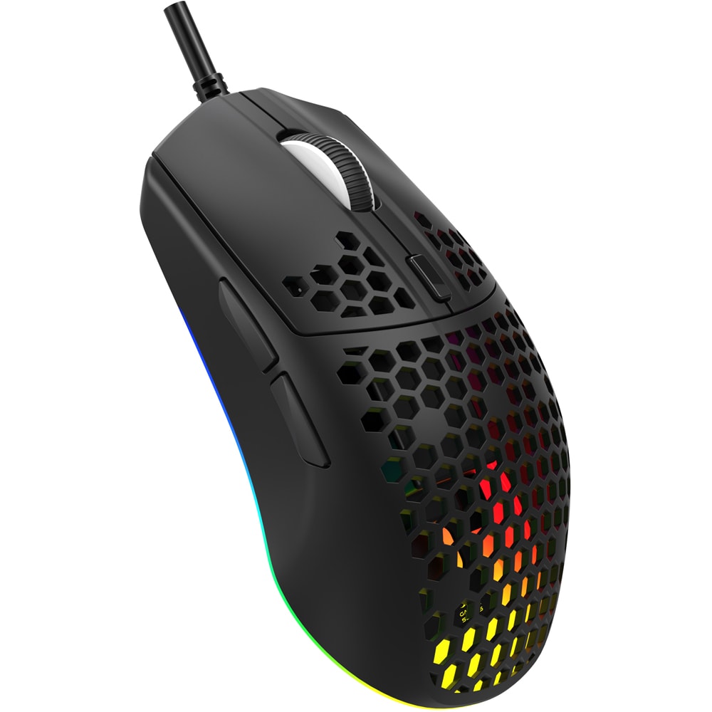 Mouse Gaming MYRIA MG7547, 12800 dpi, negru