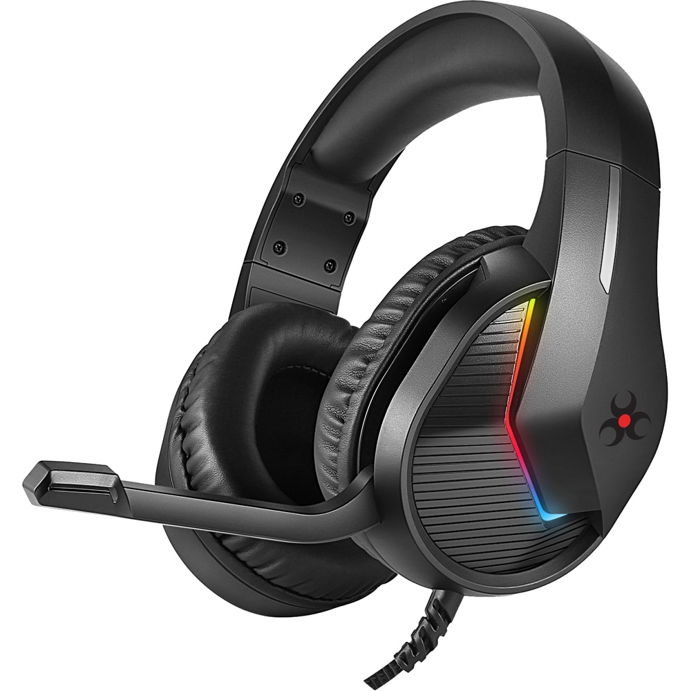 Casti Gaming MYRIA MG7814, USB, 3.5mm, negru