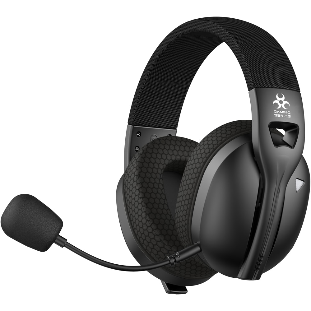 Casti Gaming Wireless MYRIA MG7817, multiplatforma, Bluetooth, 3.5mm, negru