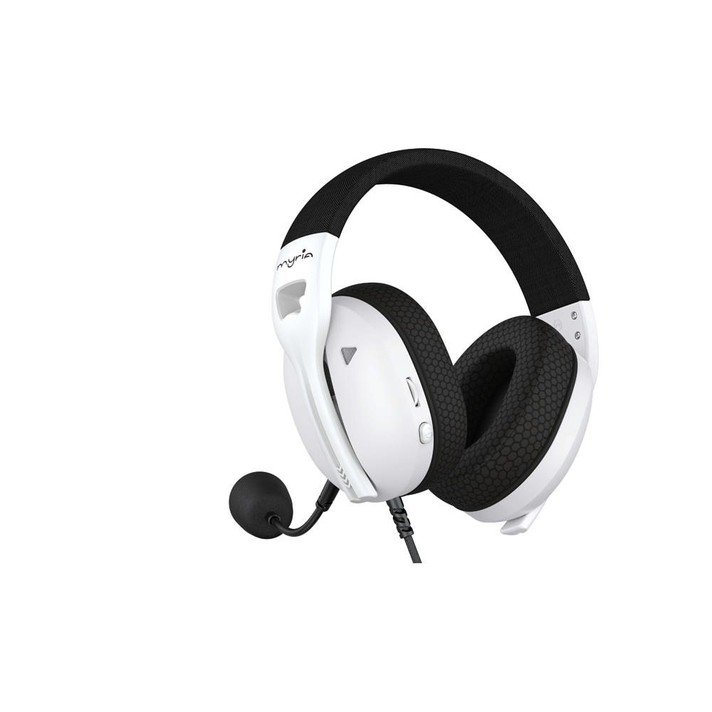 Casti Gaming Wireless MYRIA MG7817, multiplatforma, Bluetooth, 3.5mm, alb