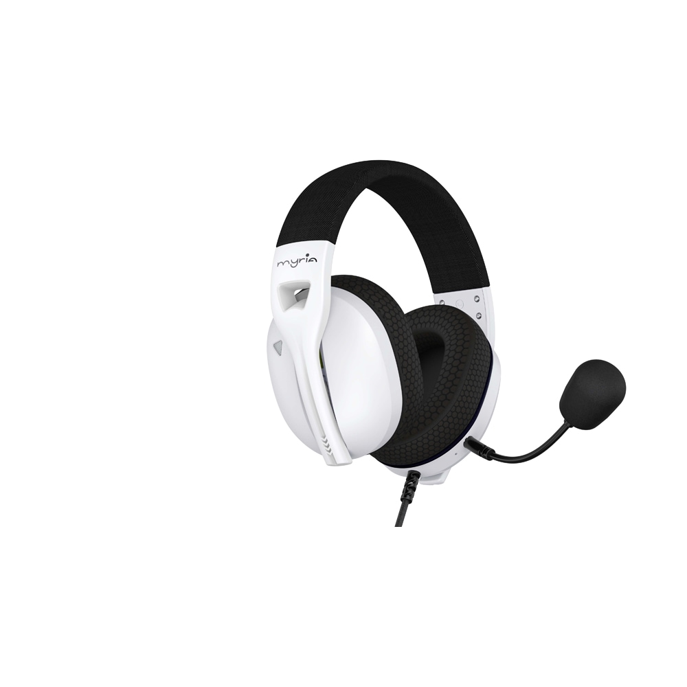 Casti Gaming Wireless MYRIA MG7817, multiplatforma, Bluetooth, 3.5mm, alb