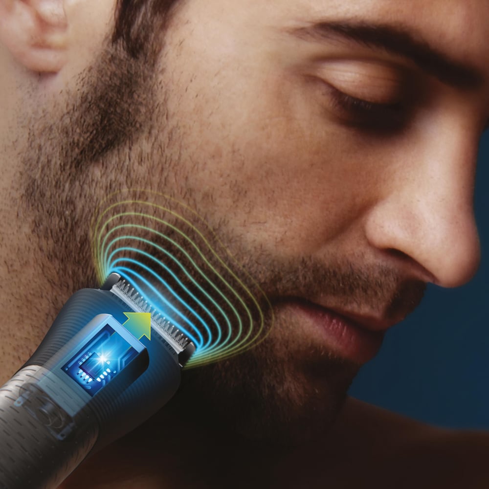 Aparat de tuns multifunctional 13 in 1 PHILIPS Multigroom Series 7000 MG7920/15, acumulator, autonomie 120 min, negru