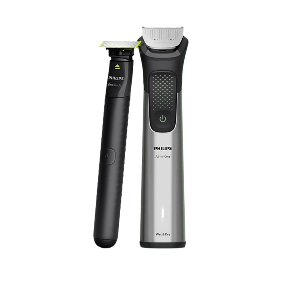 Aparat de tuns multifunctional 17 in 1 PHILIPS Series 9000, acumulator, autonomie 120 min, gri