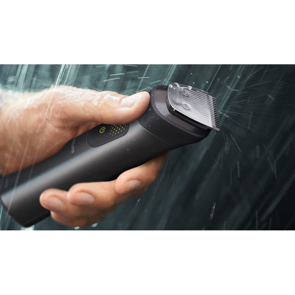 Aparat de tuns multifunctional 13 in 1 PHILIPS Multigroom Series 9000 MG9540/15, acumulator, autonomie 120 min, negru