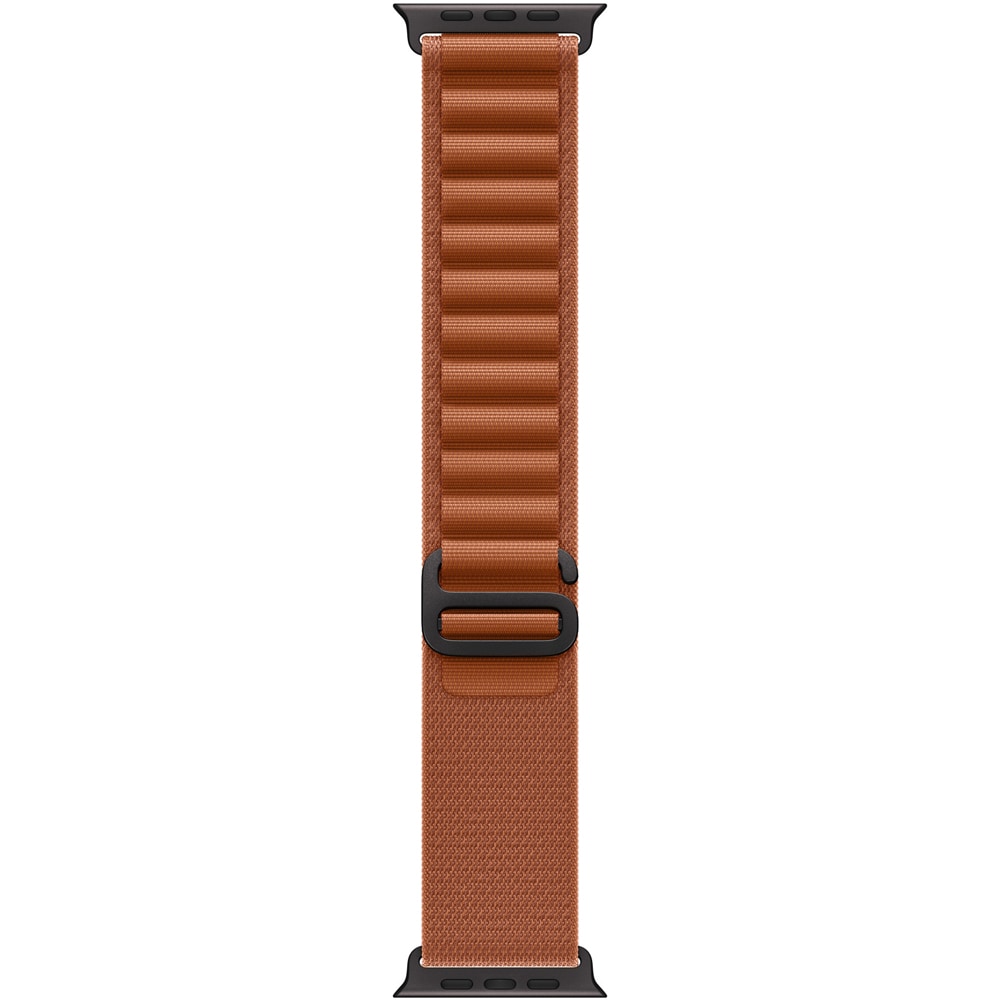 Bratara pentru APPLE Watch 49mm Terra Cotta Alpine Loop - Large - Black Titanium Finish, MG9F4ZM/A