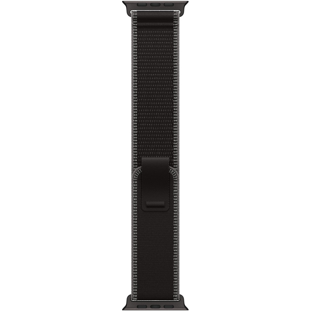 Bratara pentru APPLE Watch 49mm Black/Charcoal Trail Loop - S/M - Black Titanium Finish, MG9T4ZM/A