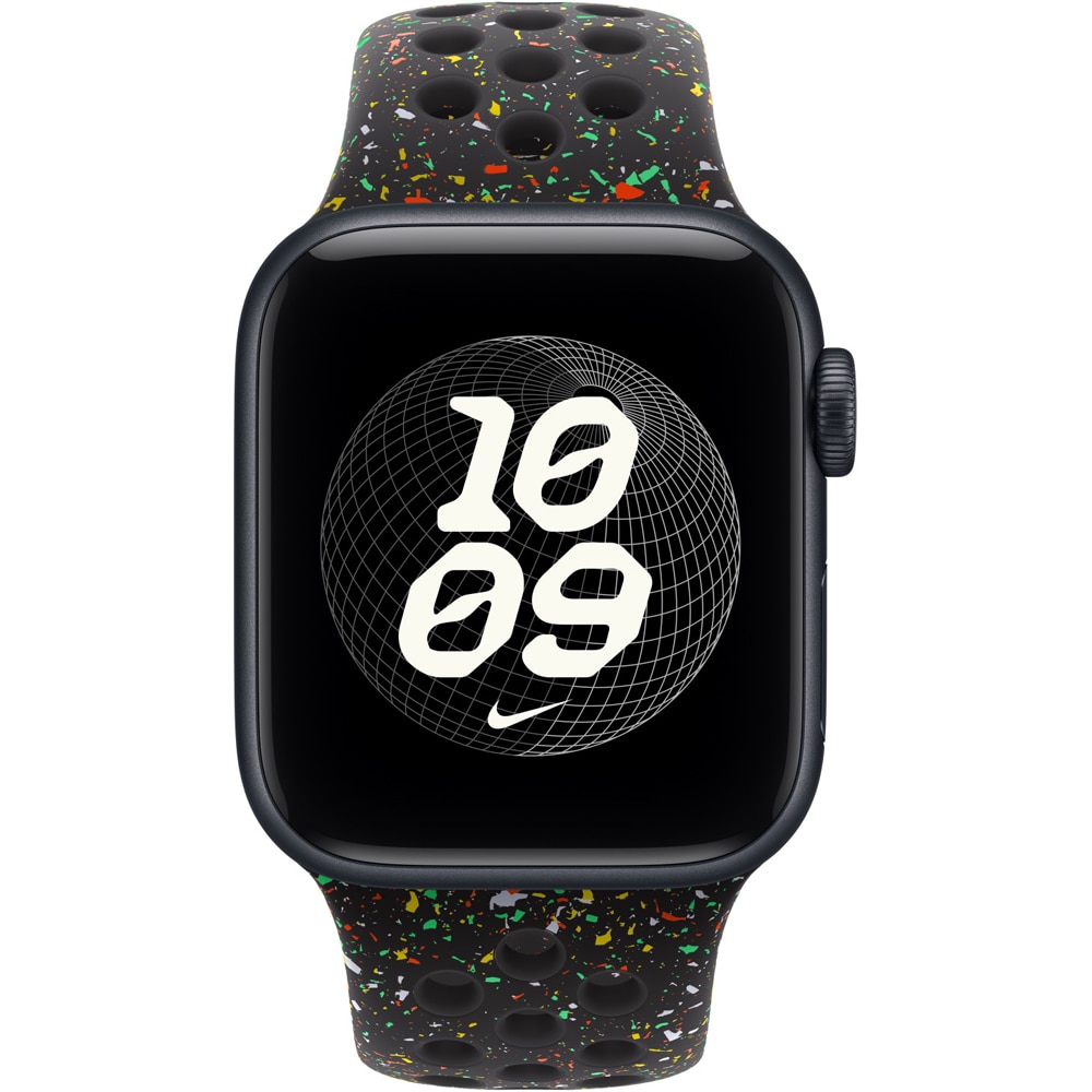 Bratara pentru APPLE Watch 40mm Midnight Black Nike Sport Band - S/M, MG9X4ZM/A