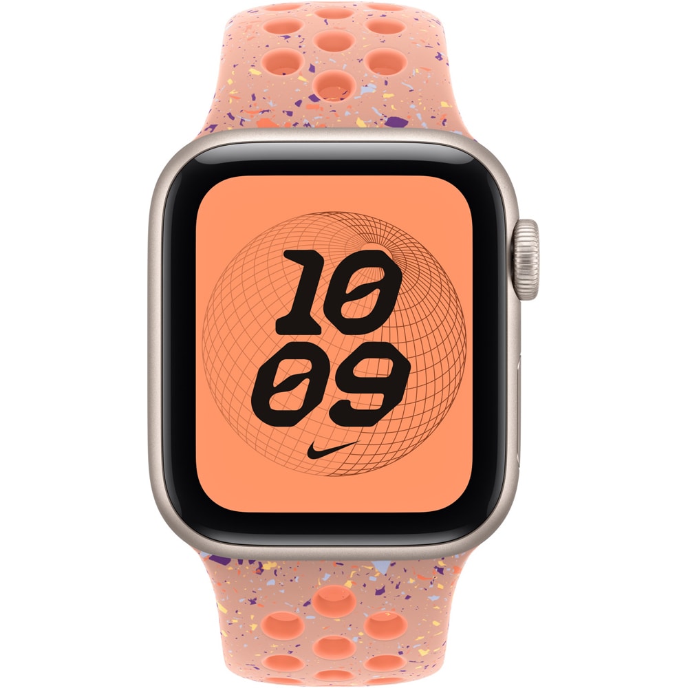 Bratara pentru APPLE Watch 40mm Alpenglow Pink Nike Sport Band - M/L, MGA64ZM/A