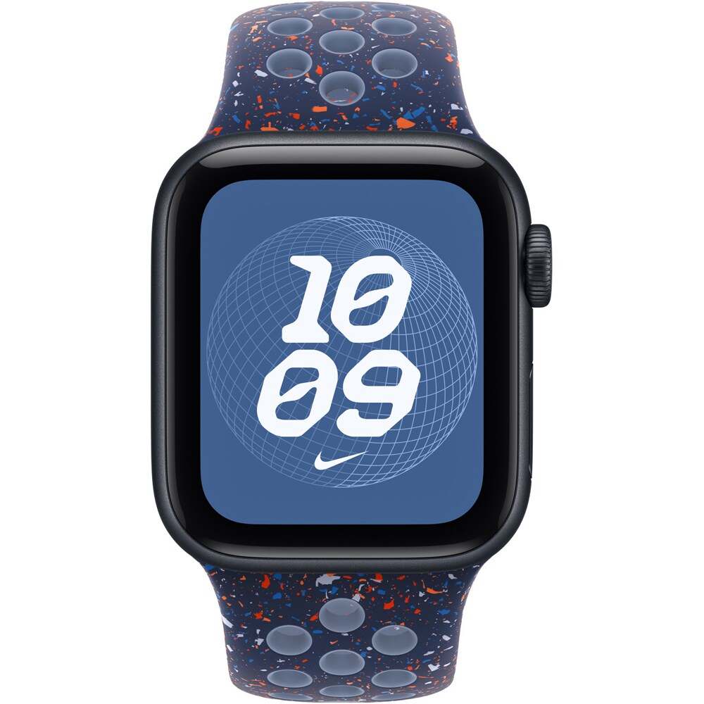 Bratara pentru APPLE Watch 40mm Blue Ribbon Nike Sport Band - S/M, MGA74ZM/A