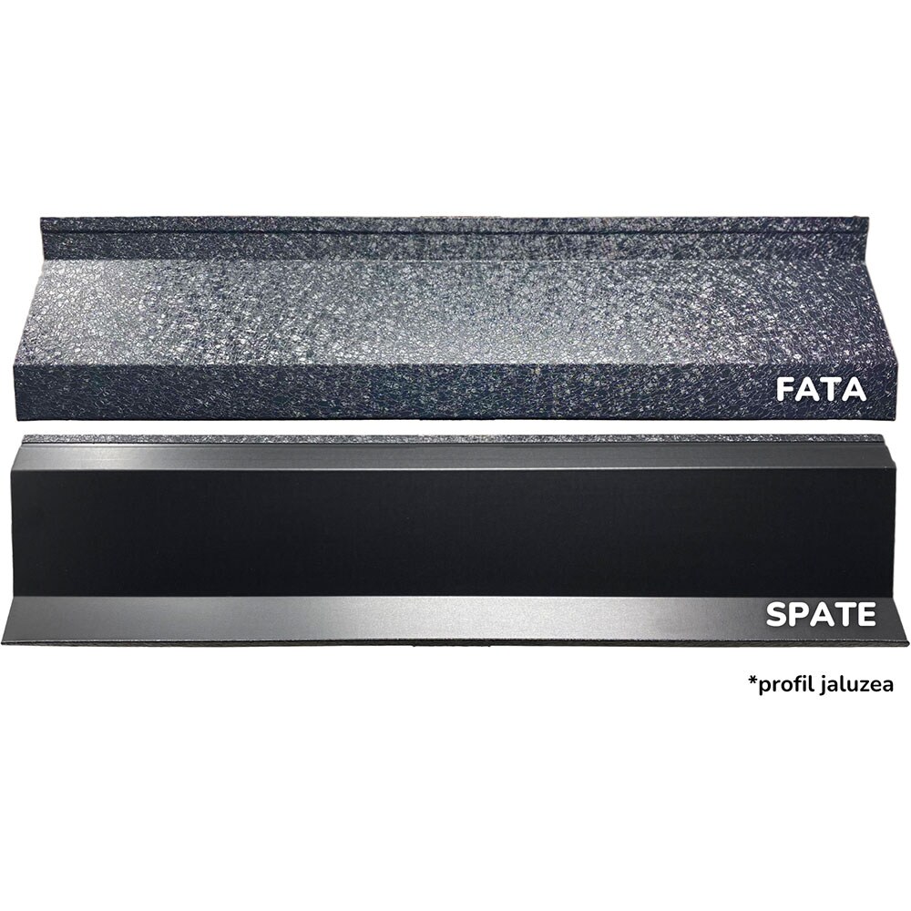 Panou gard jaluzea Atlas, 100 x 204.5 cm, gri hi-mat