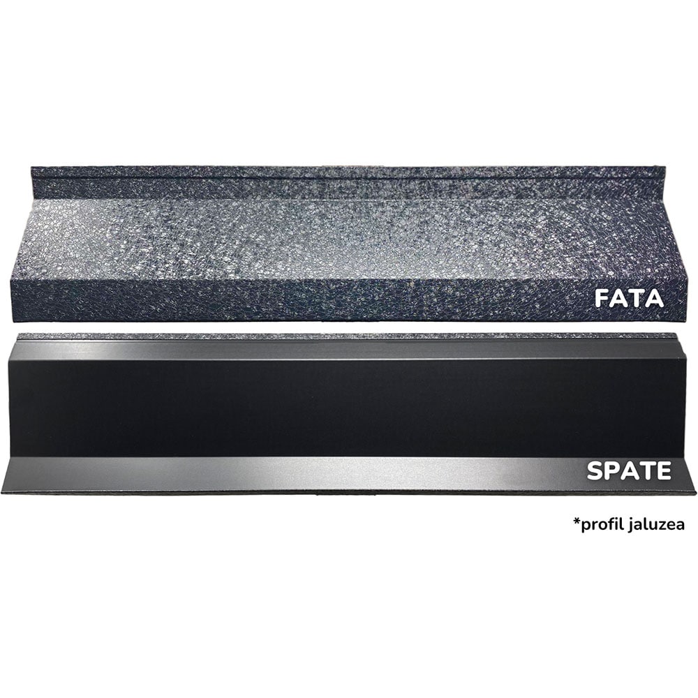 Panou gard jaluzea Atlas, 200 x 124.5 cm, gri hi-mat