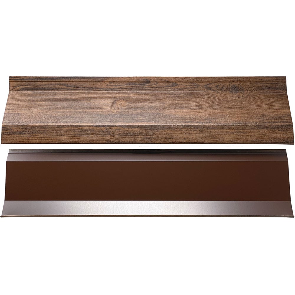 Panou gard jaluzea Atlas, 200 x 124.5 cm, mahon