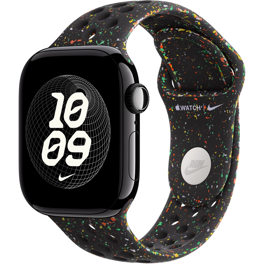 Bratara pentru APPLE Watch 42mm Midnight Black Nike Sport Band - M/L, MGAF4ZM/A