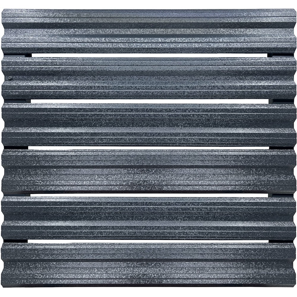 Sipca metalica gard Simetrica, 11.5 x 200 cm, gri hi-mat, 25 bucati