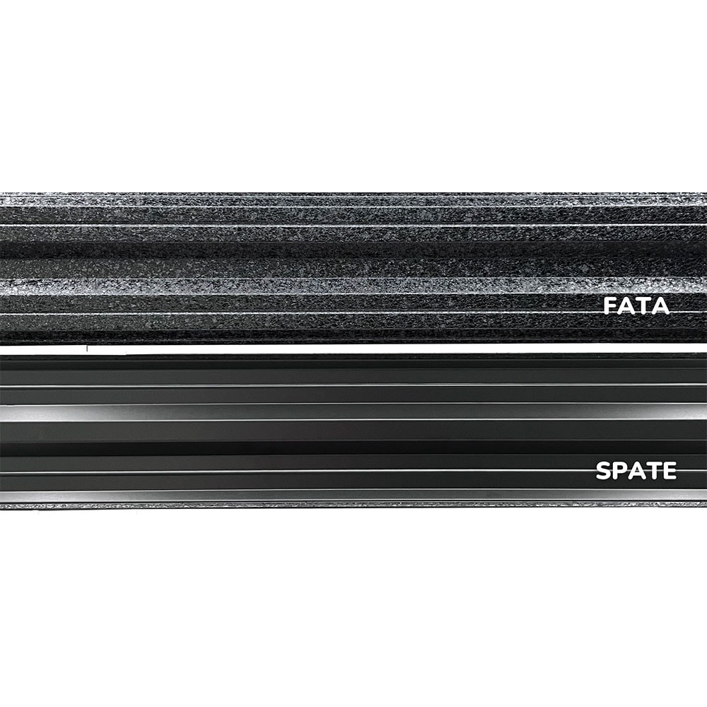 Sipca metalica gard Simetrica, 11.5 x 200 cm, negru hi-mat, 25 bucati