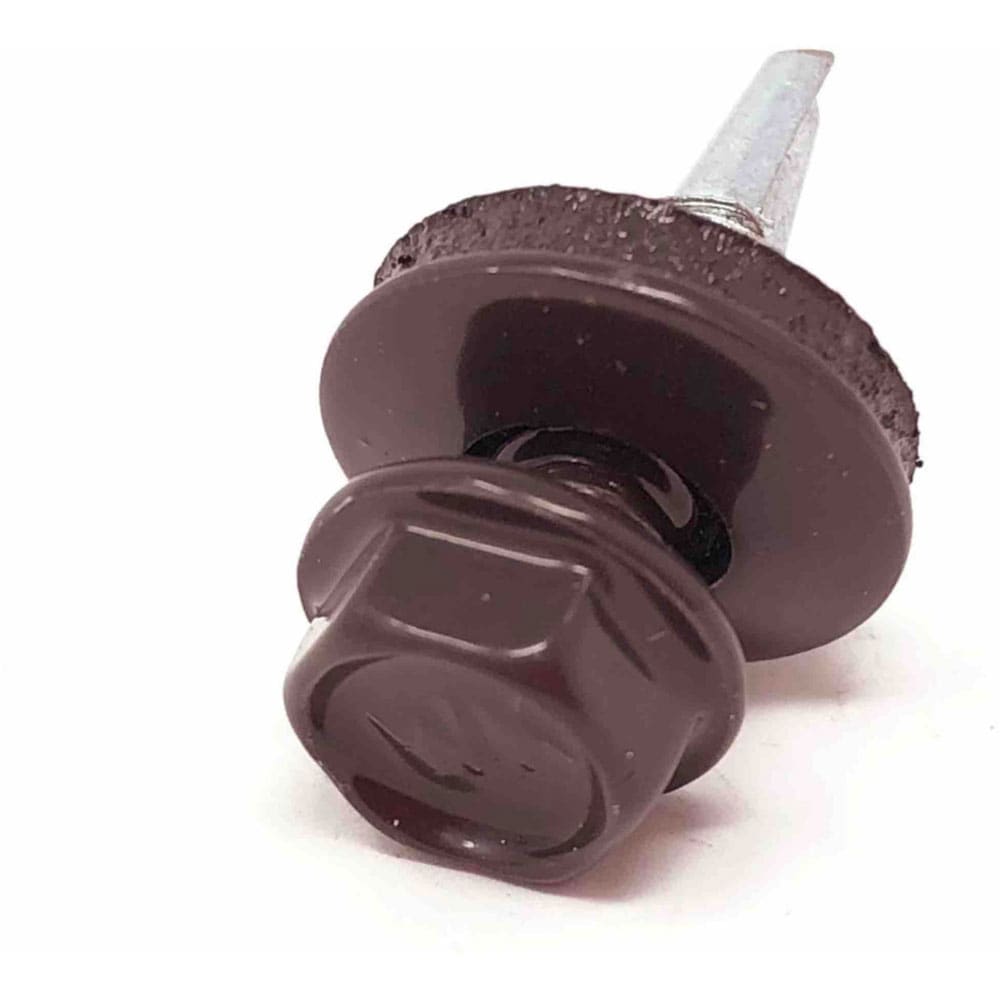 Sipca metalica gard Tisa, 11.5 x 170 cm, maro, 25 bucati