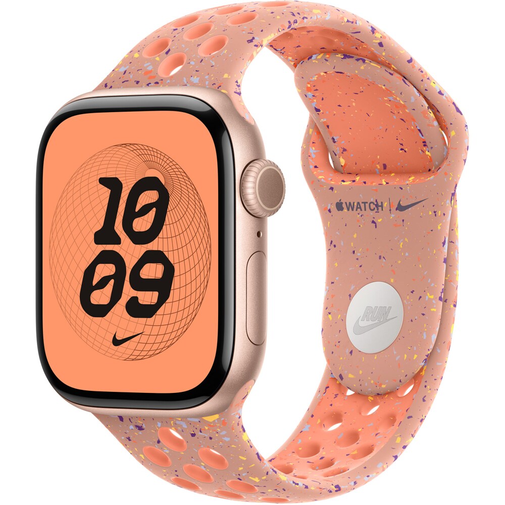 Bratara pentru APPLE Watch 42mm Alpenglow Pink Nike Sport Band - M/L, MGAU4ZM/A