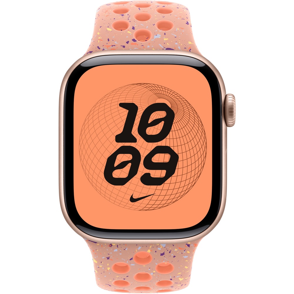Bratara pentru APPLE Watch 42mm Alpenglow Pink Nike Sport Band - M/L, MGAU4ZM/A