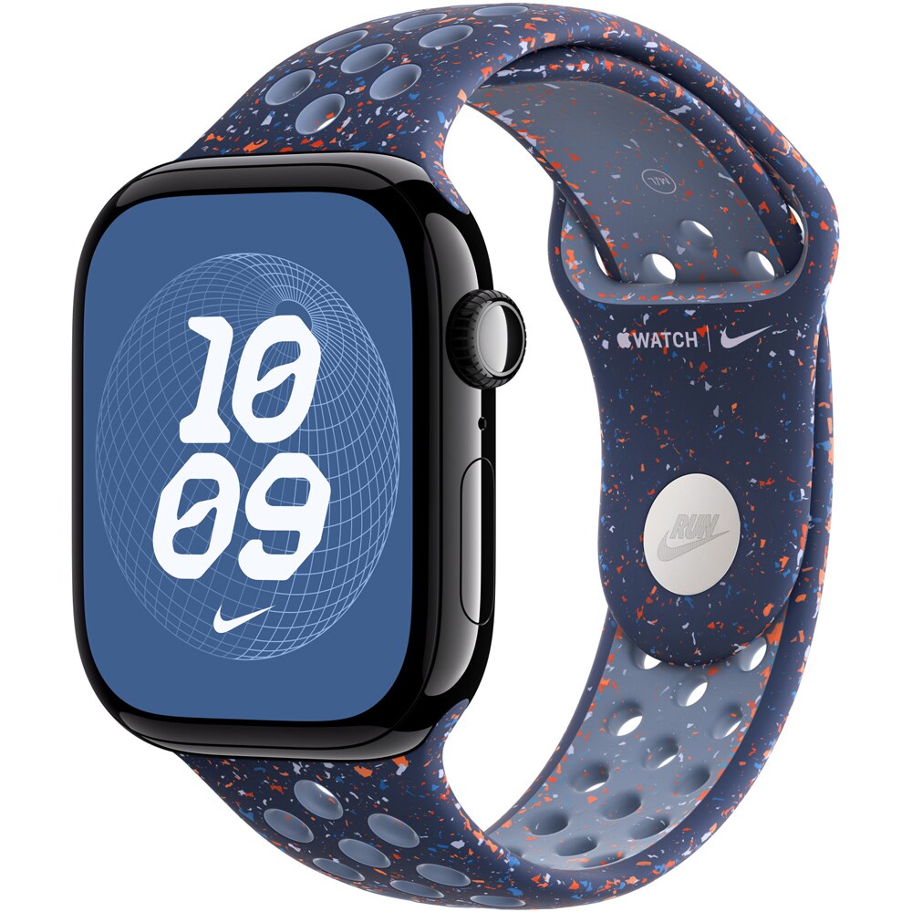 Bratara pentru APPLE Watch 46mm Blue Ribbon Nike Sport Band - S/M, MGC94ZM/A