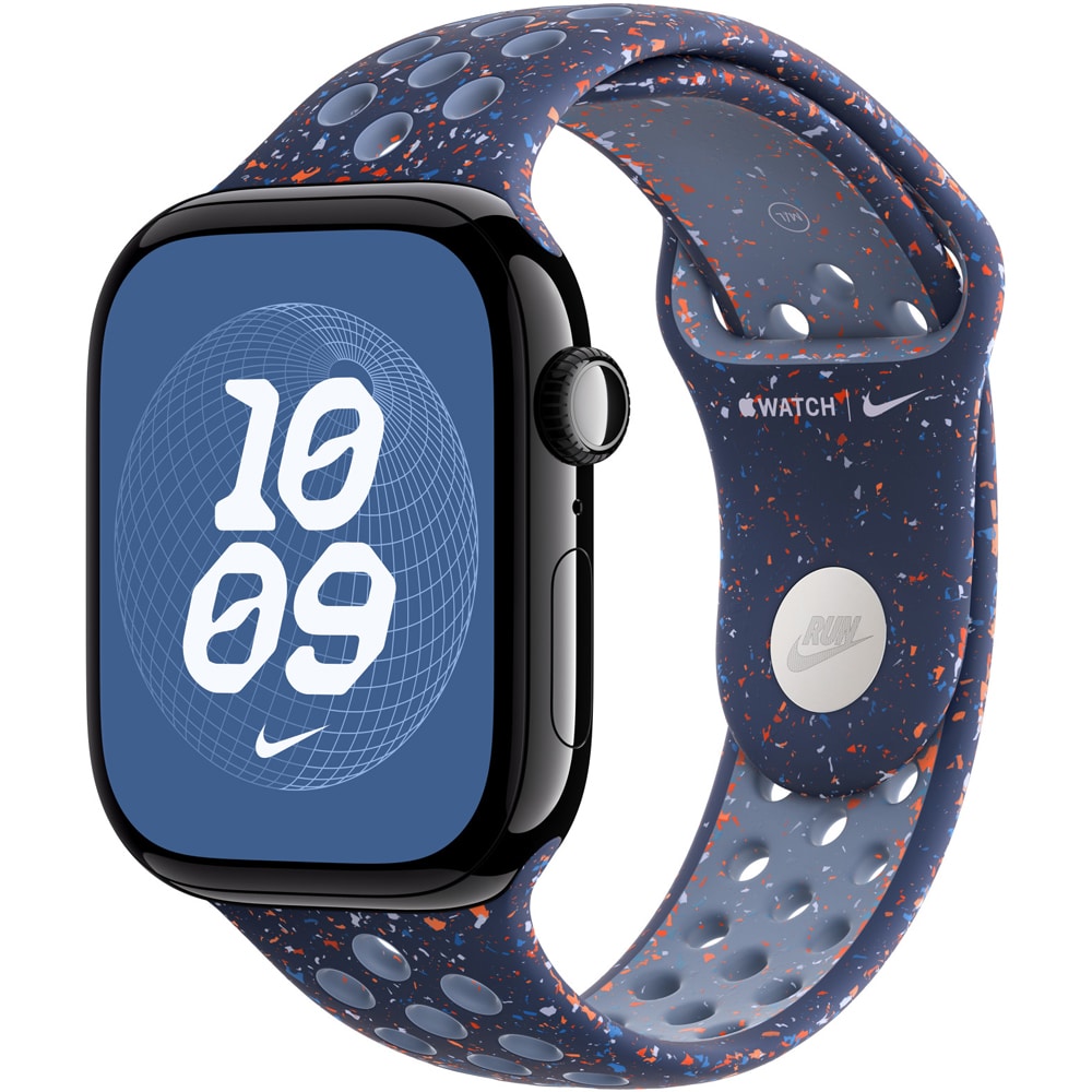 Bratara pentru APPLE Watch 46mm Blue Ribbon Nike Sport Band - M/L, MGCA4ZM/A