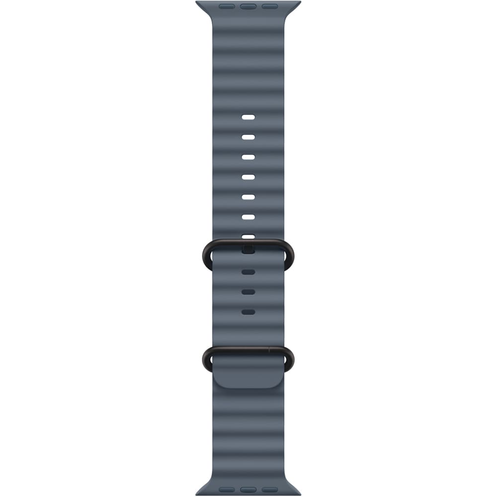 Bratara pentru APPLE Watch 49mm Anchor Blue Ocean Band - Black Titanium Finish, MGCJ4ZM/A