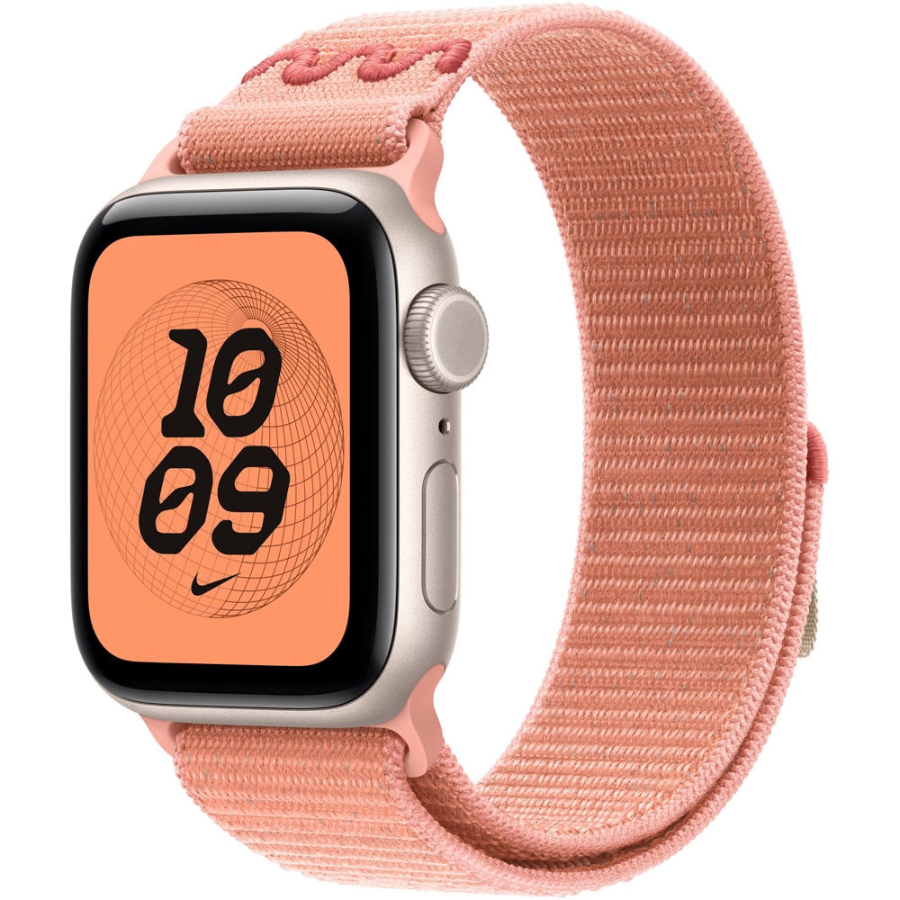 Bratara pentru APPLE Watch 40mm Alpenglow Pink Nike Sport Loop, MGCR4ZM/A
