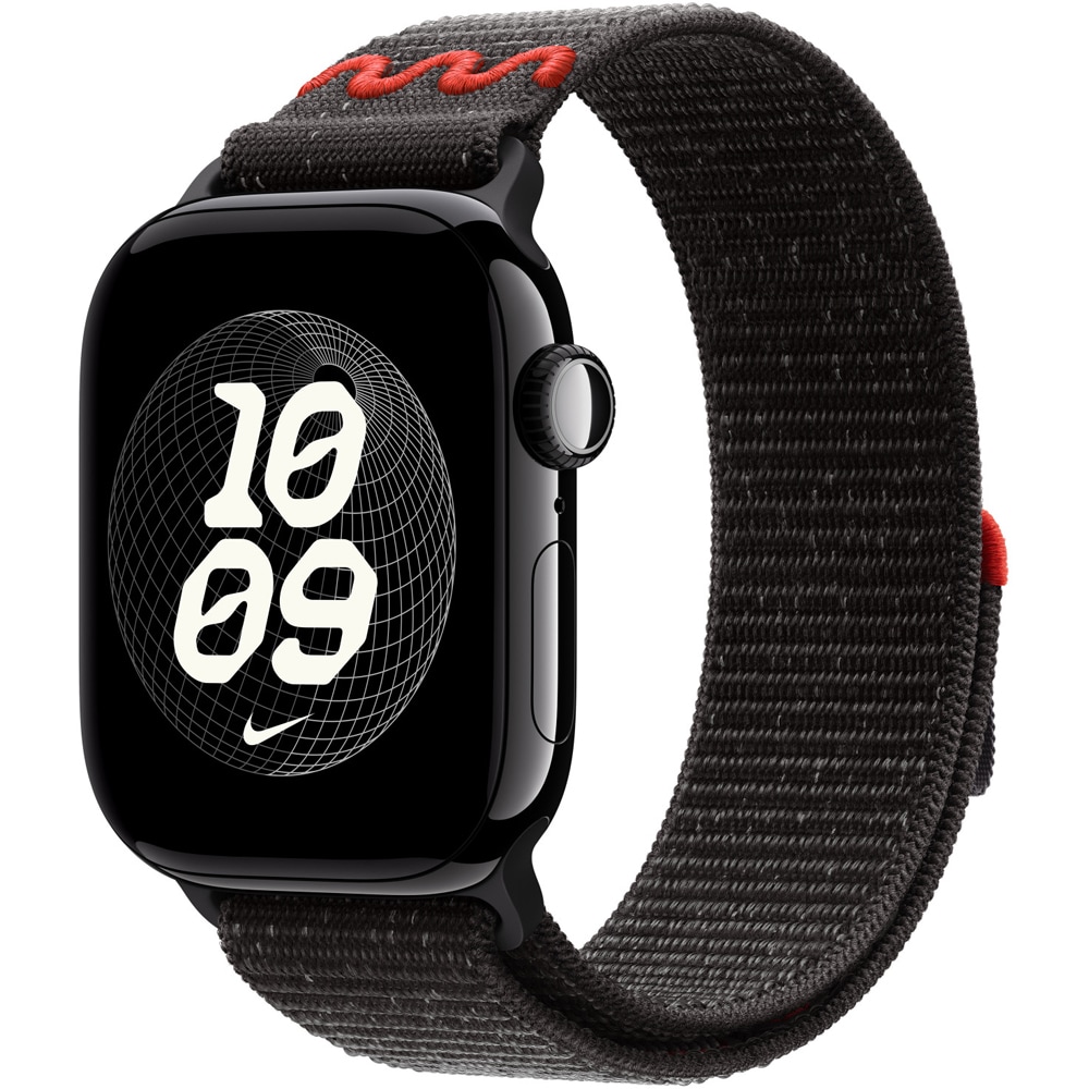 Bratara pentru APPLE Watch 42mm Midnight Black Nike Sport Loop, MGCX4ZM/A